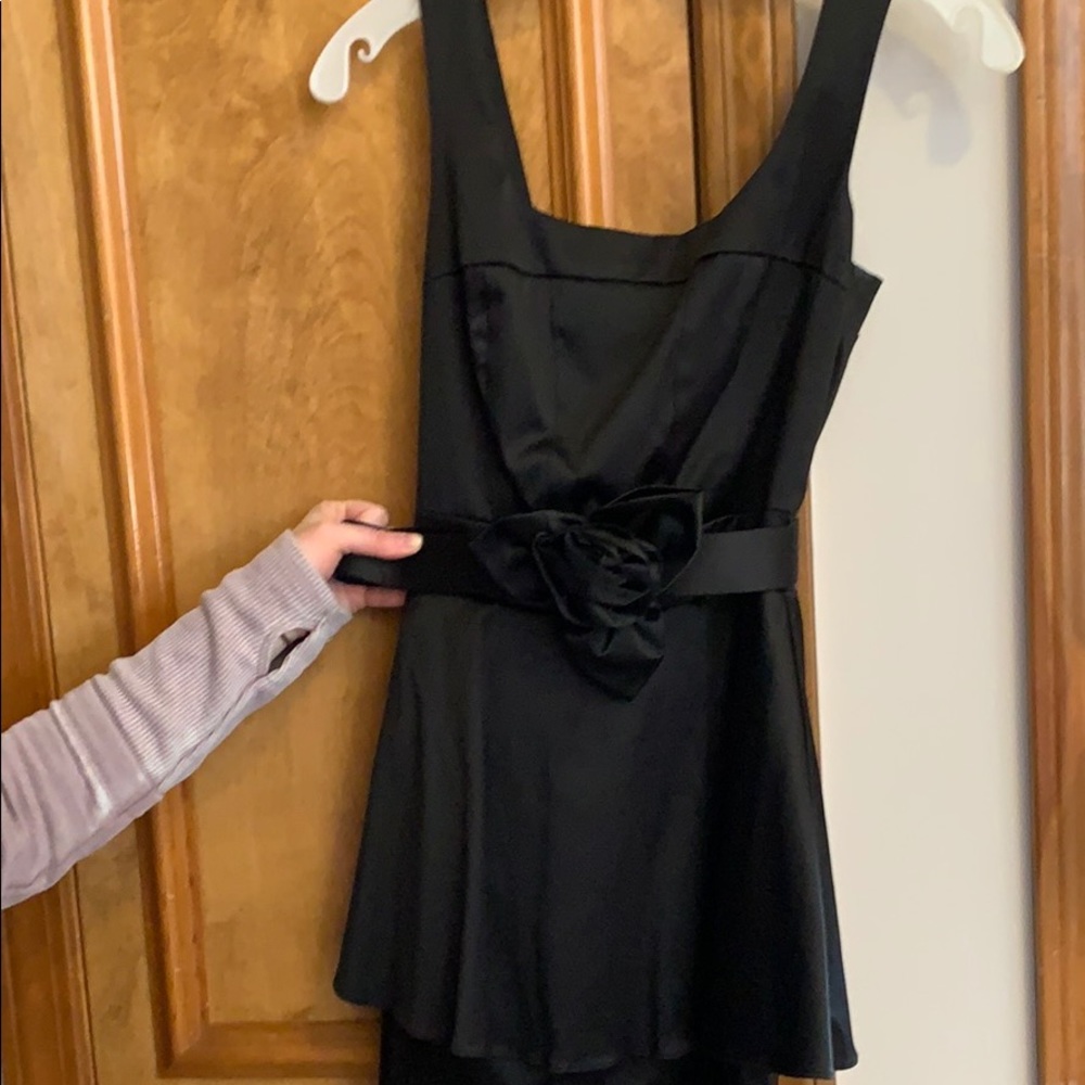 So cute LBD, XS Tuxedo like with peplum over lined